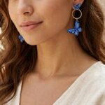 Mariposa azul maxi removible - Imagen 2